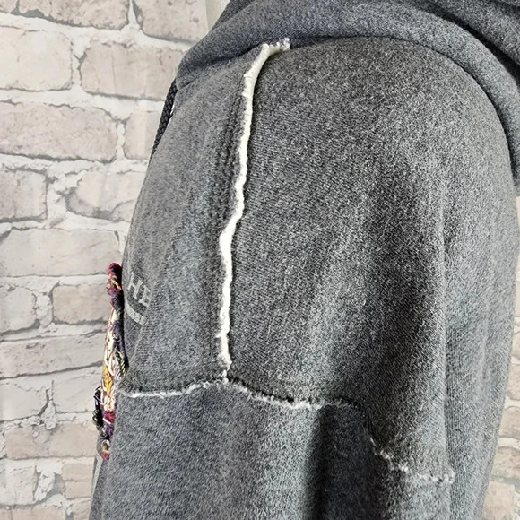 Disneyland Resort WDW Mickey Mouse Full Zip Front  Hoodie Gray XXL Embroidered - Picture 11 of 14